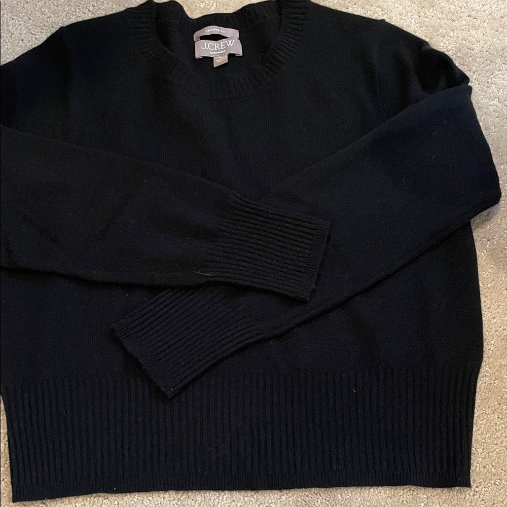 J. Crew Cropped Cashmere